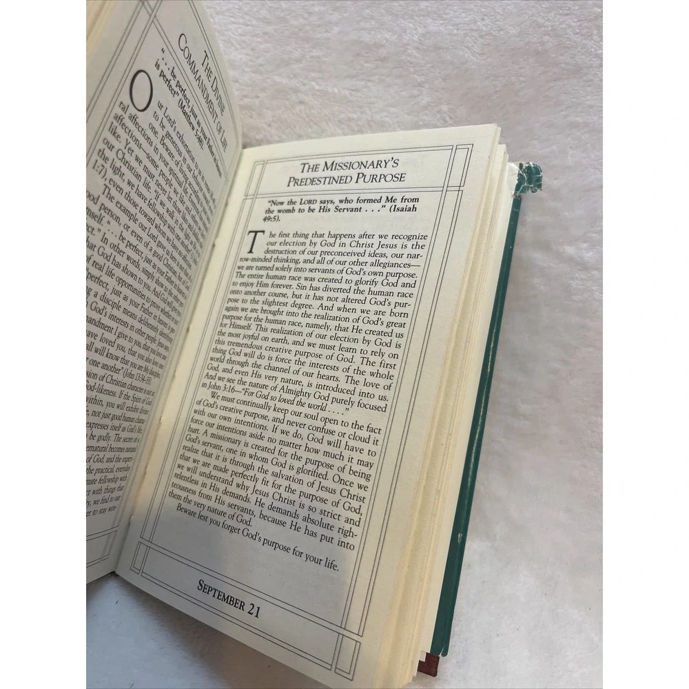 My Utmost For His‎ Highest Oswald Chambers Updated Edition Book